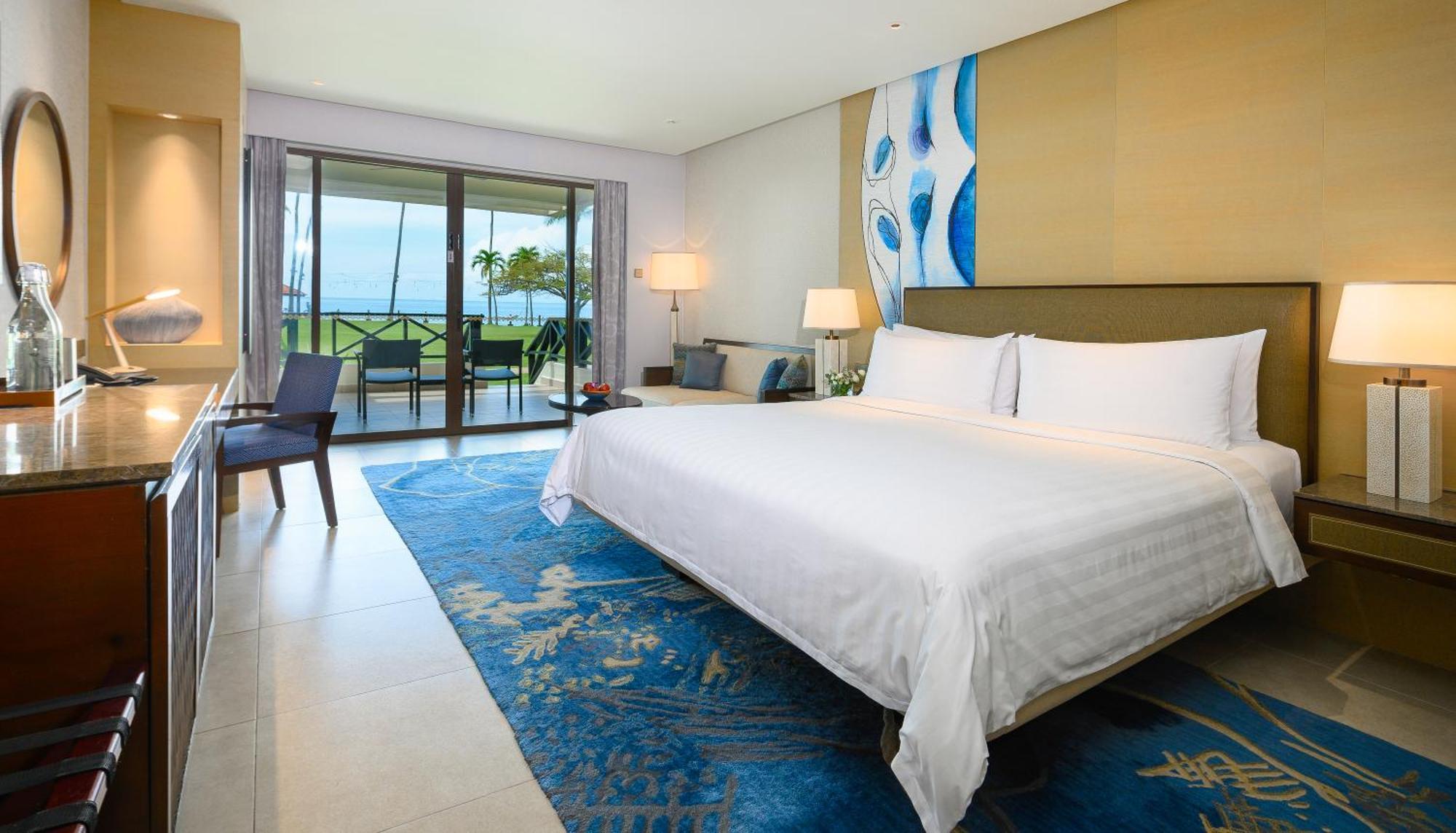 Shangri-La Tanjung Aru, Kota Kinabalu Esterno foto Deluxe Ocean View Room